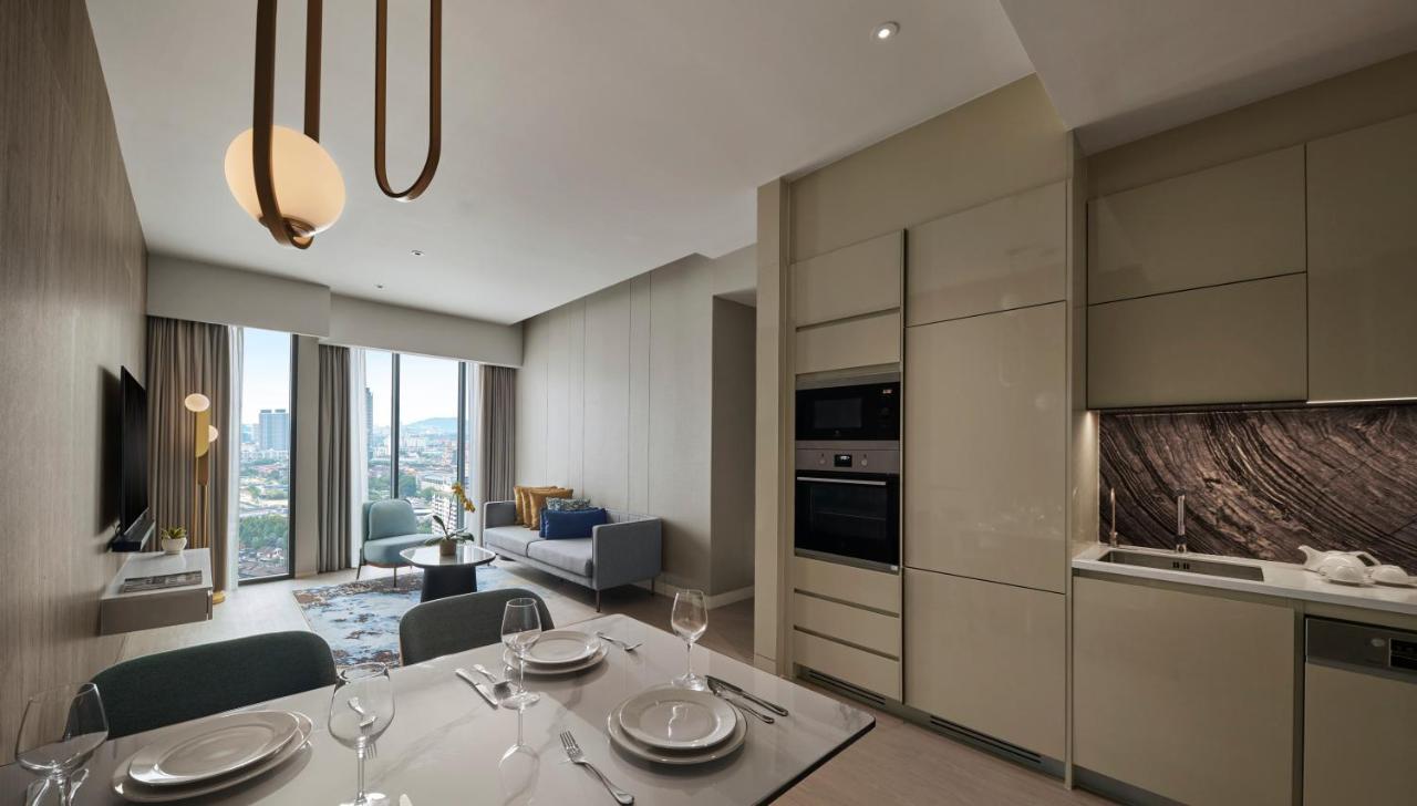 Pan Pacific Serviced Suites Kuala Lumpur Exterior photo Interior design of a typical apartment
