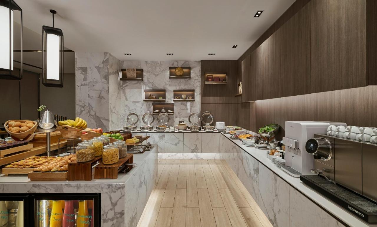 Pan Pacific Serviced Suites Kuala Lumpur Exterior photo 3D rendering of a buffet