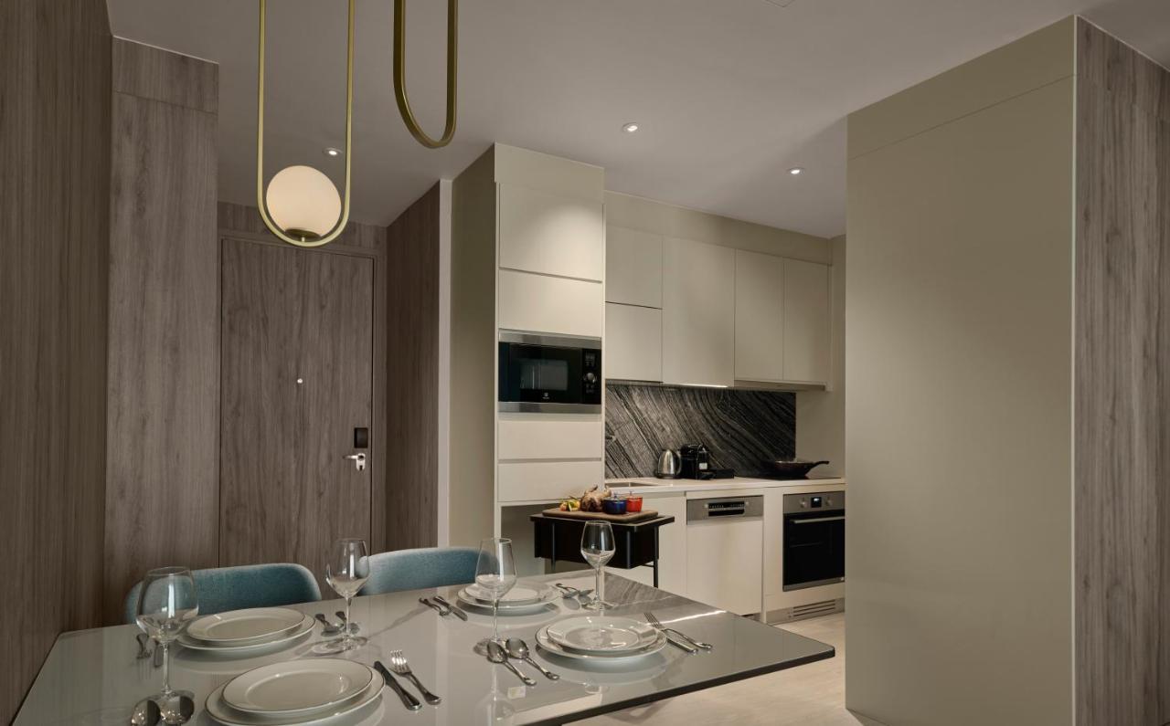 Pan Pacific Serviced Suites Kuala Lumpur Exterior photo Interior design of a typical apartment